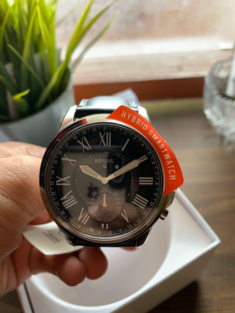 Fossil Q Grant Hybrid Smartwatch Men s Fashion Watches Accessories Watches on Carousell