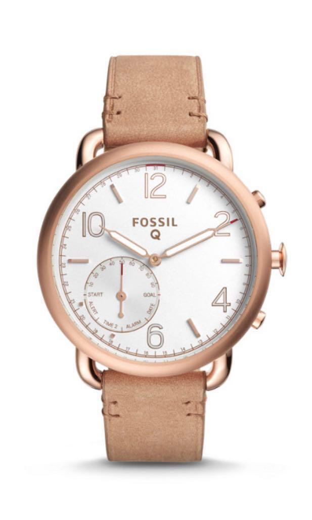 Fossil Q Hybrid Smartwatch Tailor Light Brown Mobile Phones Gadgets Wearables Smart Watches on Carousell
