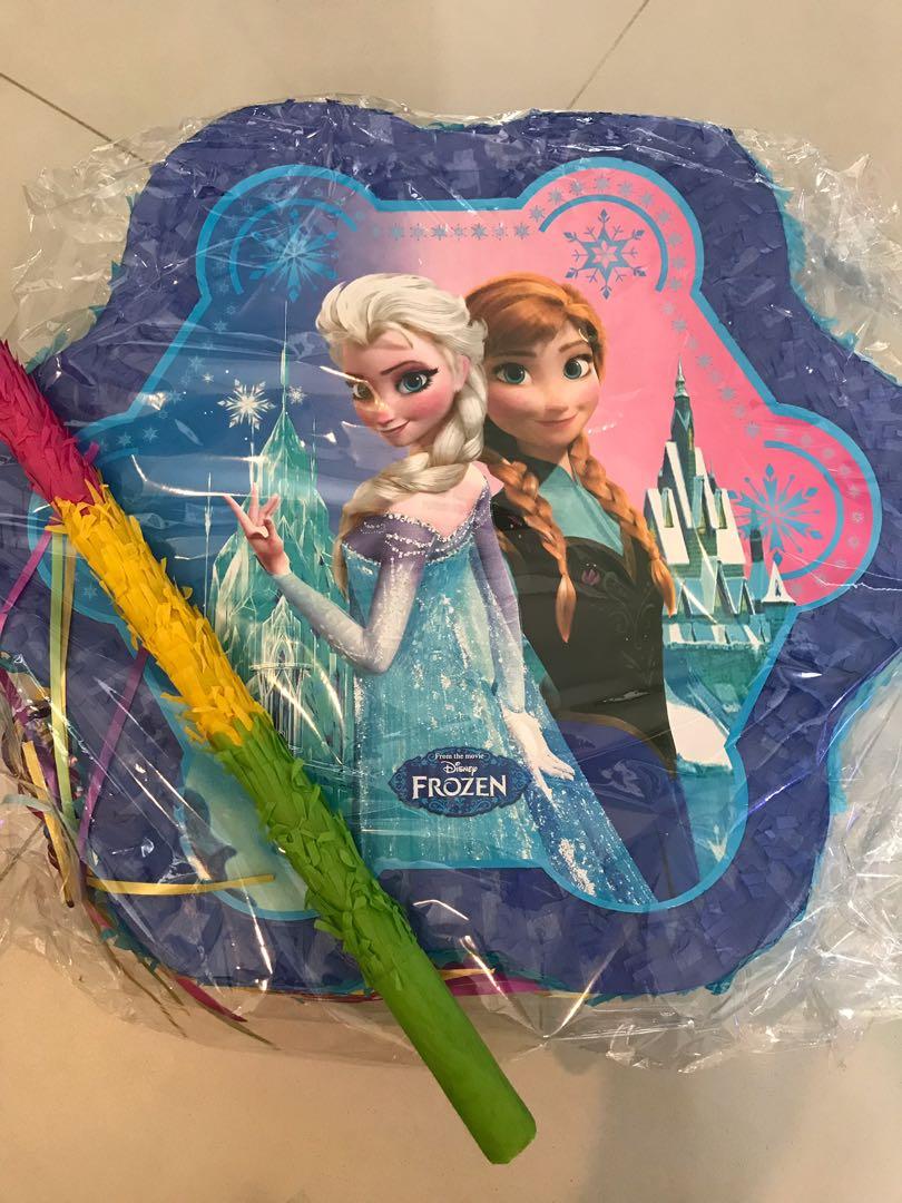 Frozen Party Decoration Pinata Banners Balloons Candles