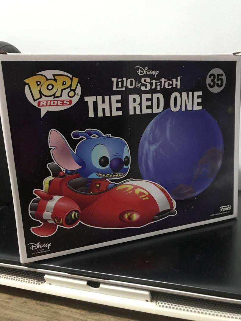 funko pop stitch the red one