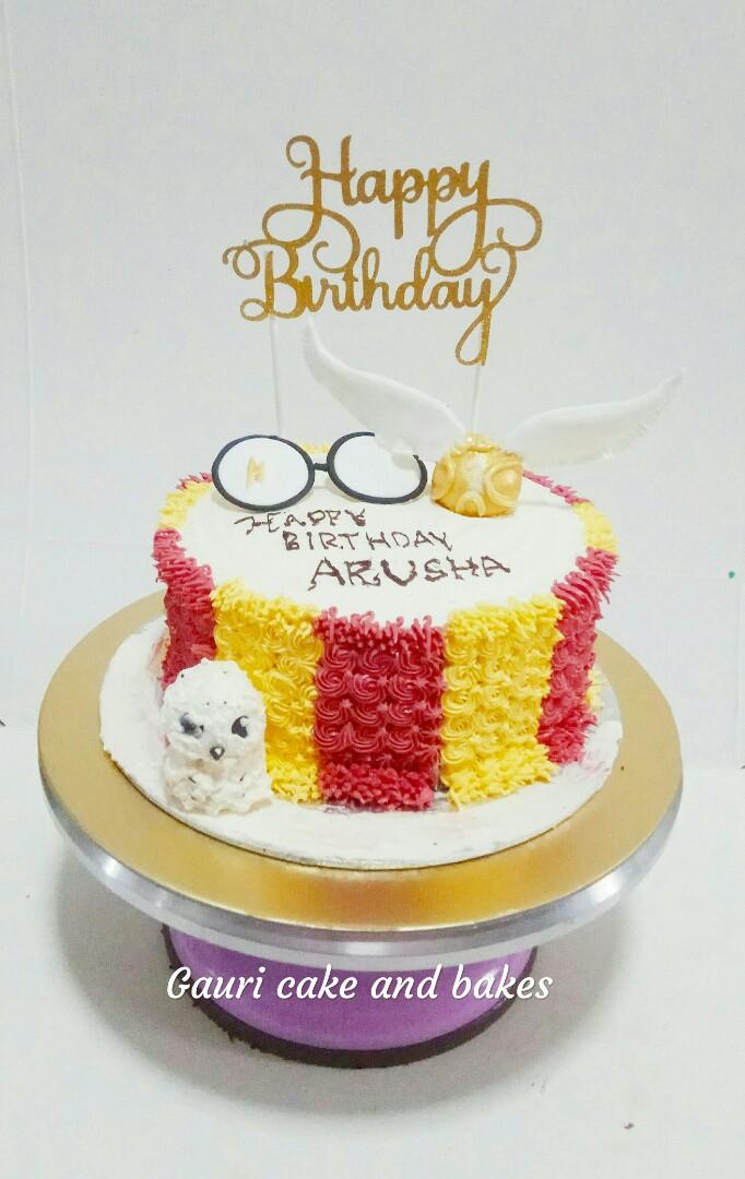 Harry Potter Cake Food Drinks Baked Goods On Carousell