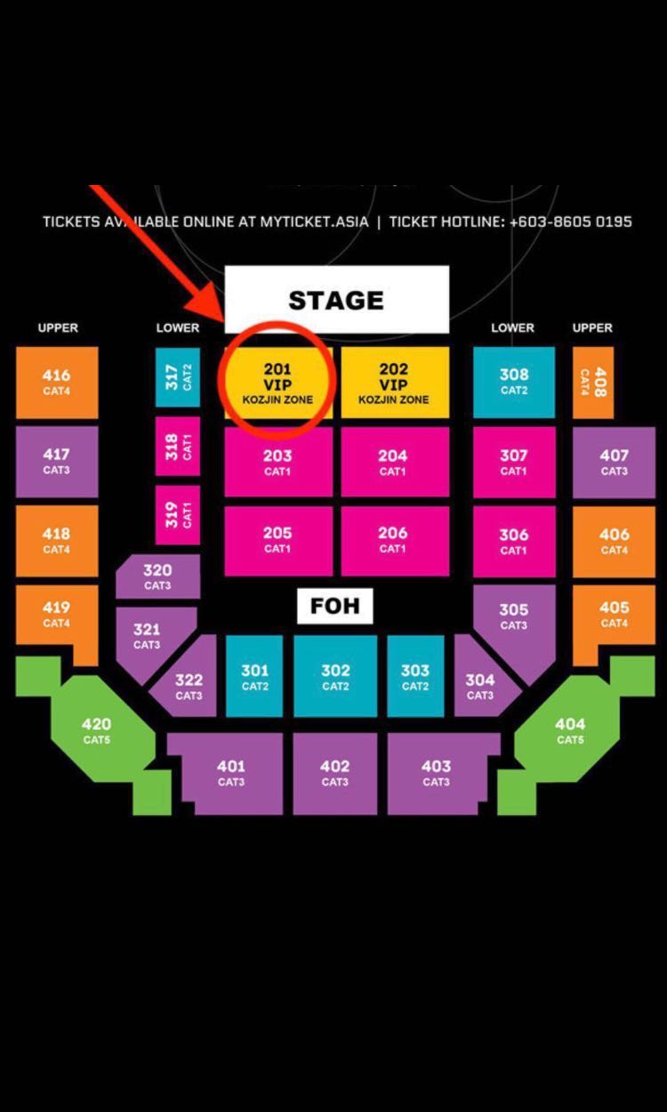 Joker Xue concert MALAYSIA VIP tickets, Tickets & Vouchers, Event