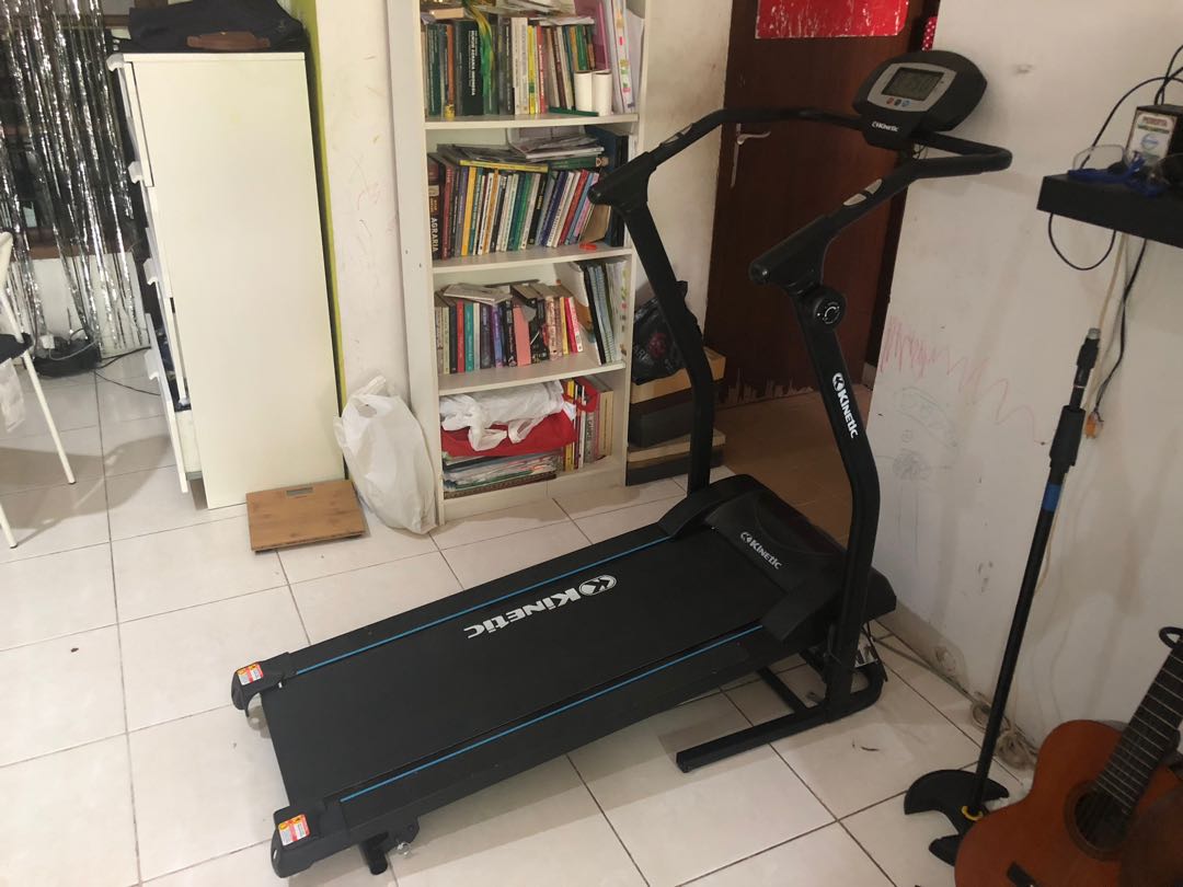 Kinetic manual new arrivals magnetic treadmill