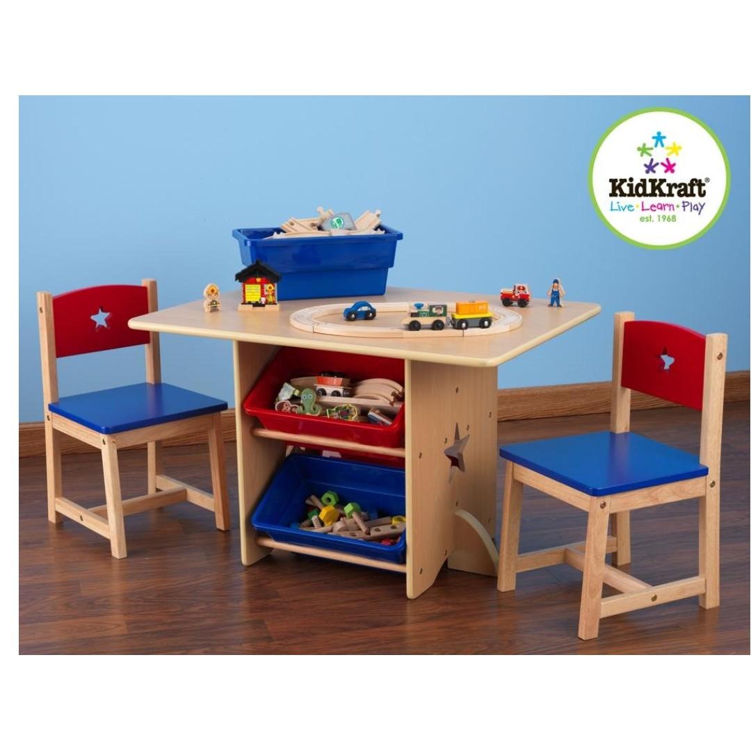 kidkraft star table & chair set
