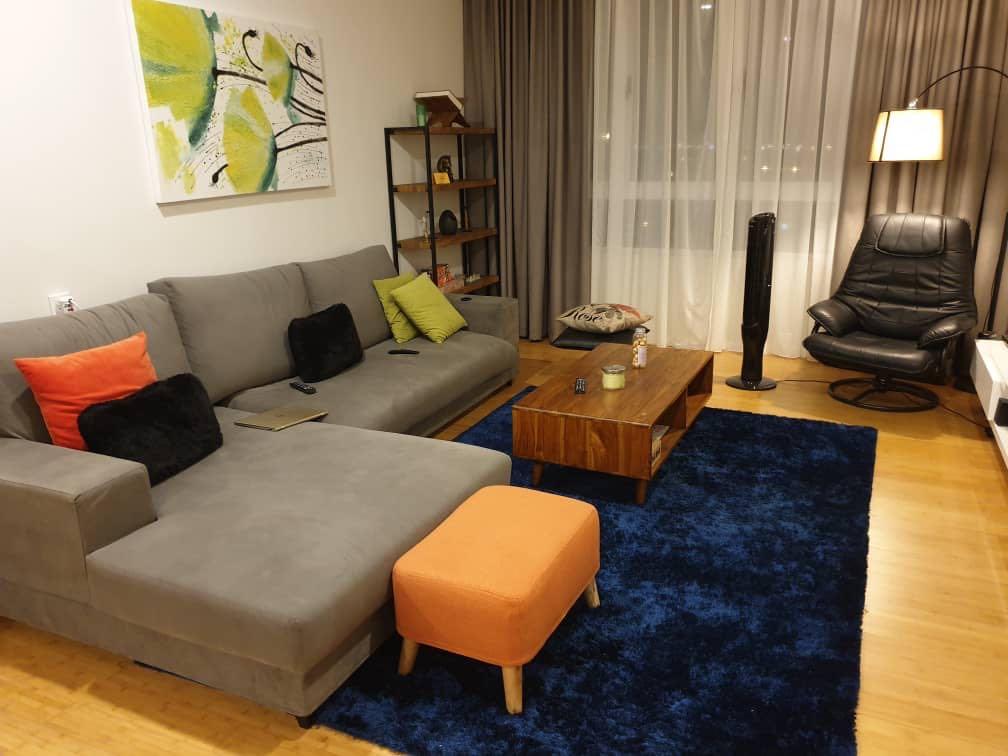 L Shape Sofa Home Furniture Furniture On Carousell