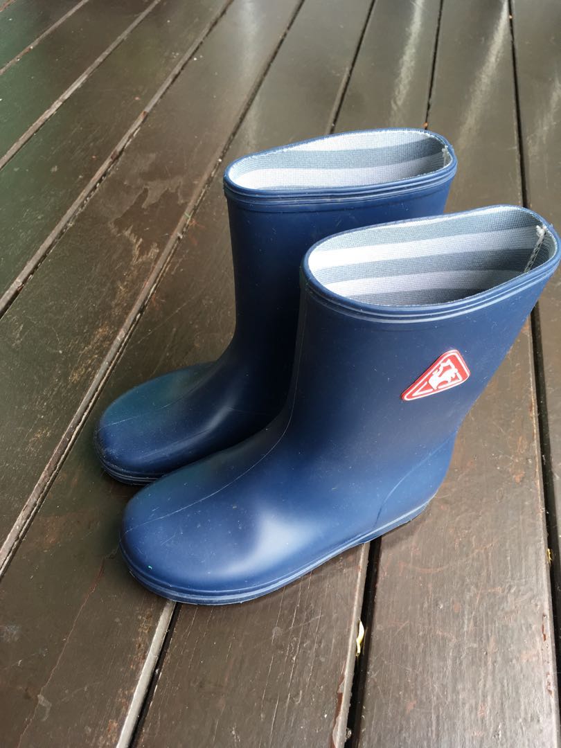 Le Coq Sportif kids rain boots size 17 