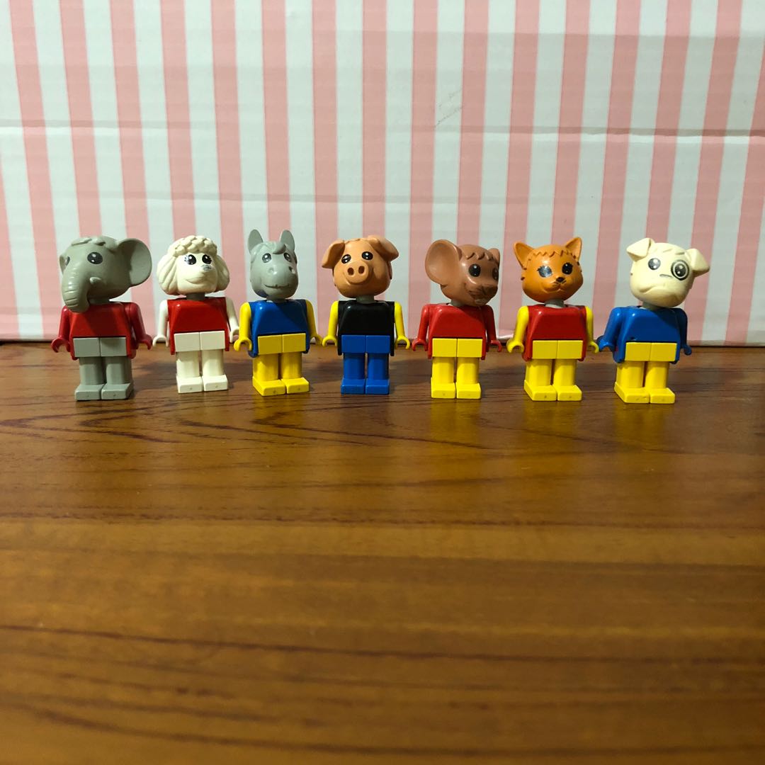 lego fabuland figures bundle, Hobbies & Toys, Toys & Games on Carousell