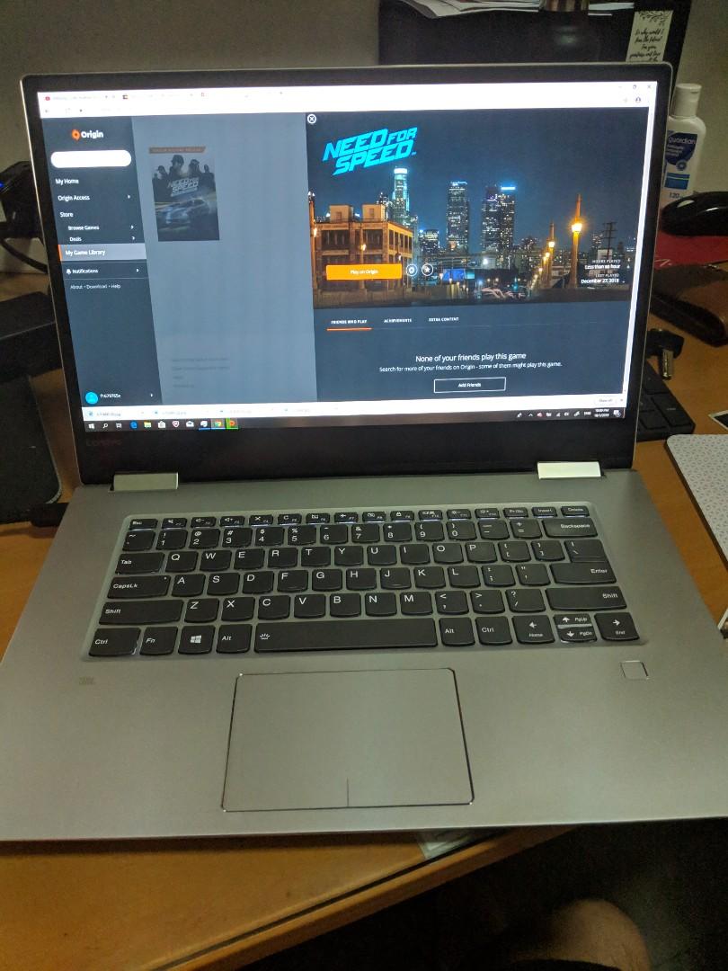 Lenovo Yoga 720 15 Inch Gtx 1050 I7 7700hq 16gb Ram 512gb Ssd Cheapest On Carousell Non Nego Price Electronics Computers Laptops On Carousell