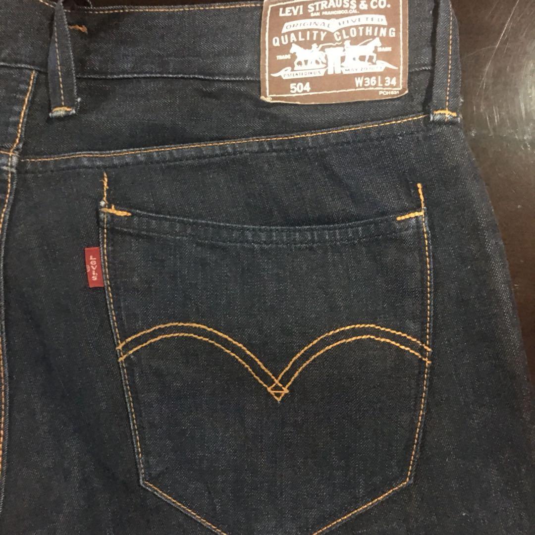 Levi's 504 jeans, Men's Fashion 