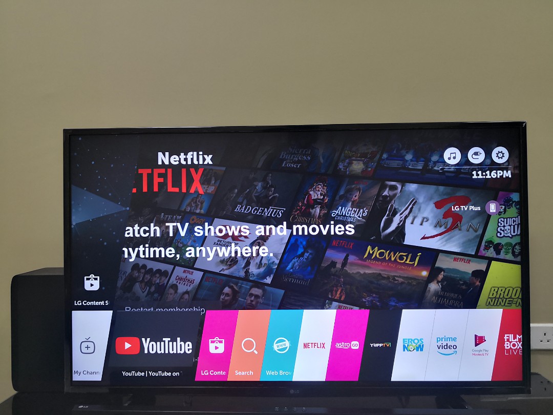 Smart Tv Lg 49inch Electronics Tvs Entertainment Systems On