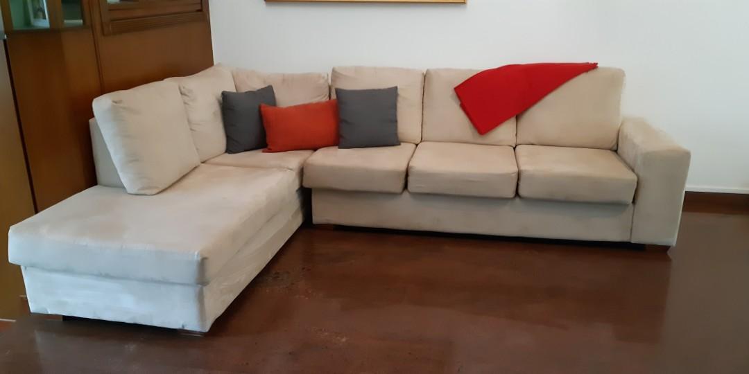 L Shaped Sofa Pulls Apart Furniture Sofas On Carousell