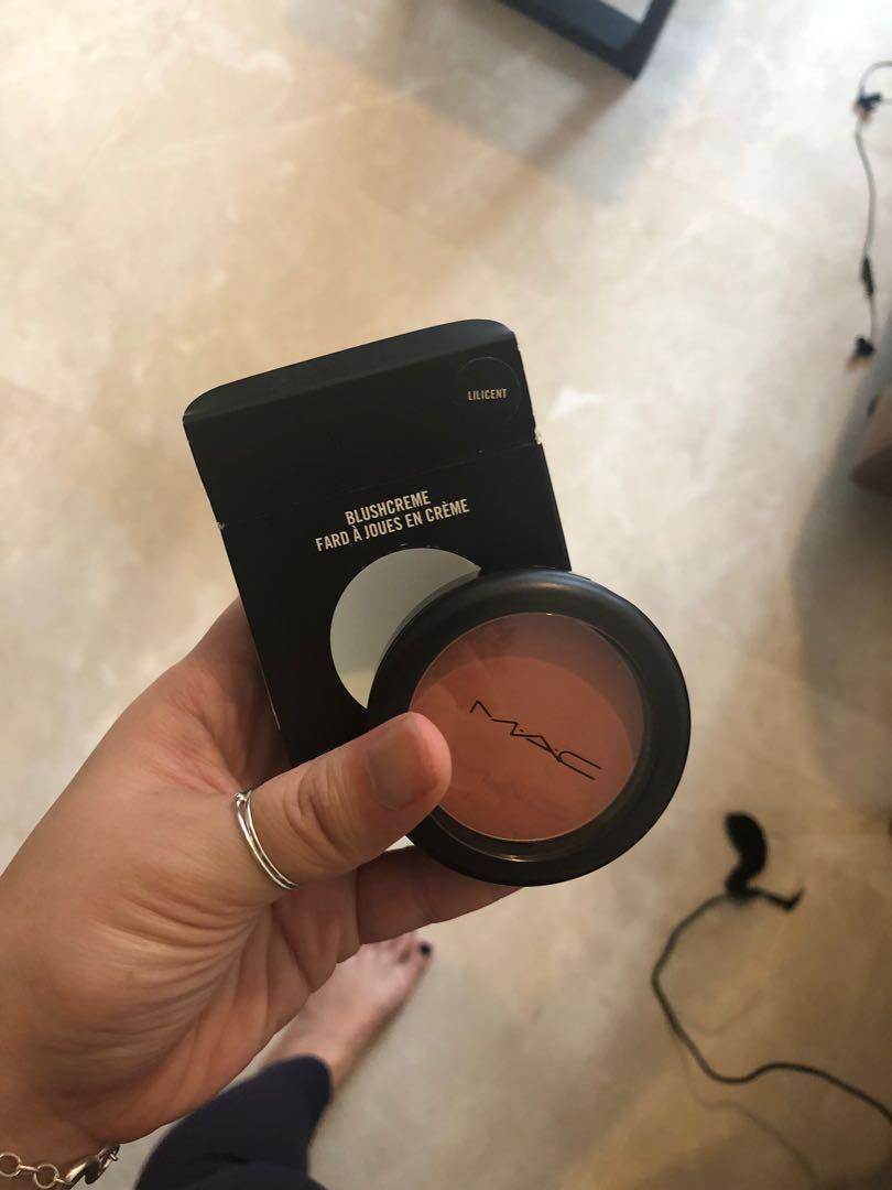 Mac Cream Blush In Lilicent Health Beauty Makeup On Carousell Ones because the little pots are annoying.