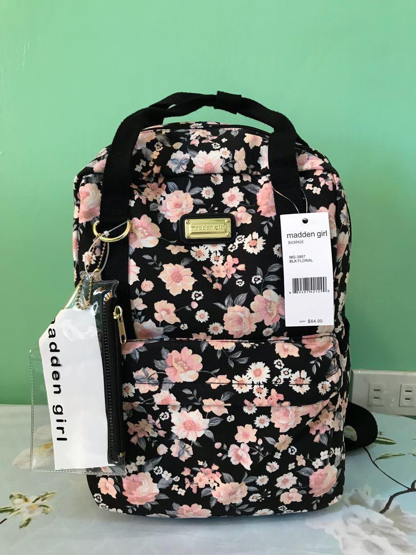 Madden girl new arrivals floral backpack