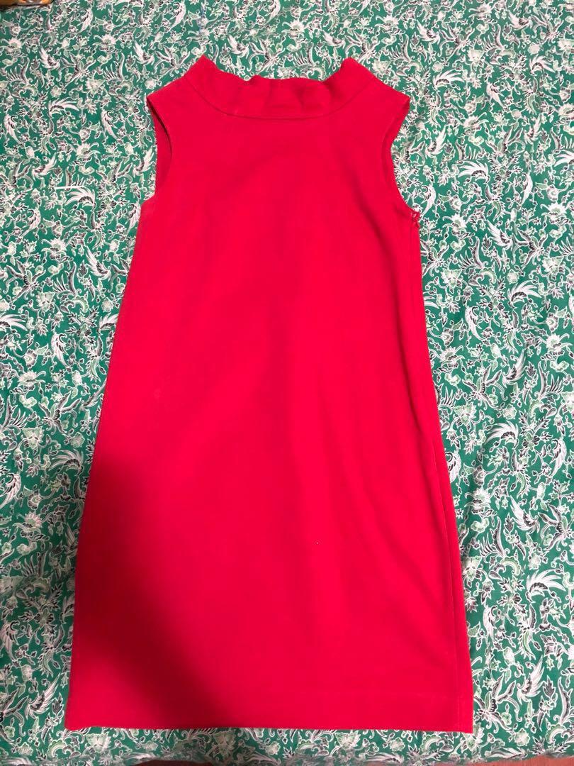 Mango Red Dress (Category: Dresses) located in Paranaque City. Submitted by declutterbgc (Listing ID 197845532, Image 1). Description: Pre-loved condition.
