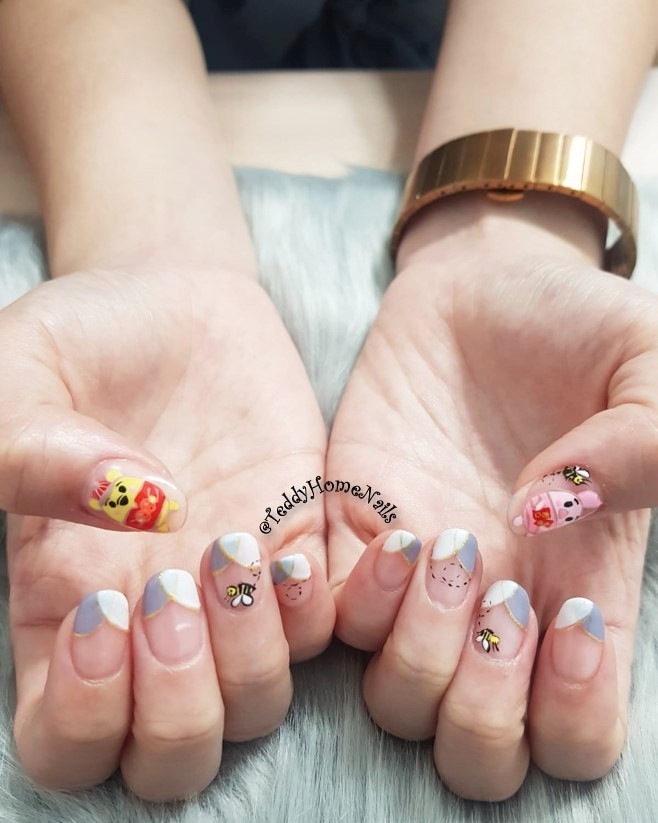 Manicure Pedicure Nail Art Teddyhomenails Pigzbeezz