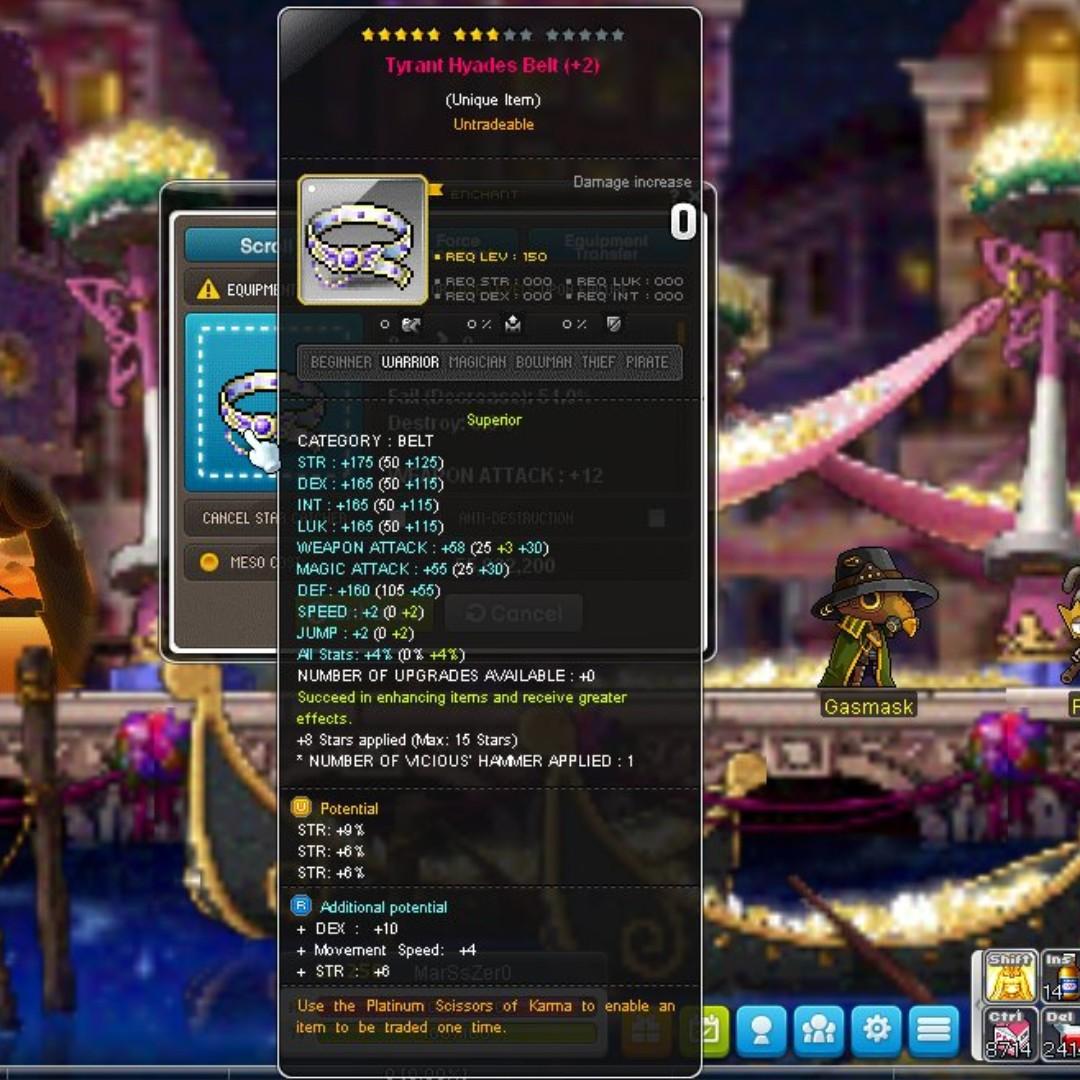 Maplesea Aquila Warrior Tyrant Belt Toys Games Video