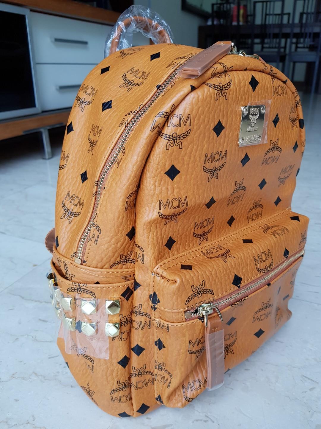 Mcm inspired backpack online