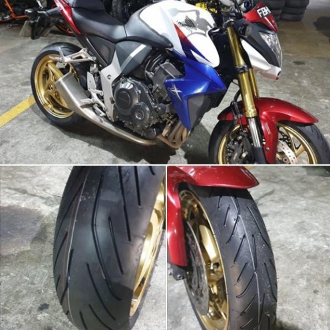 Michelin Pilot Power 3 120 70 17 And 180 55 17 350 00 Motorcycles Motorcycle Accessories On Carousell