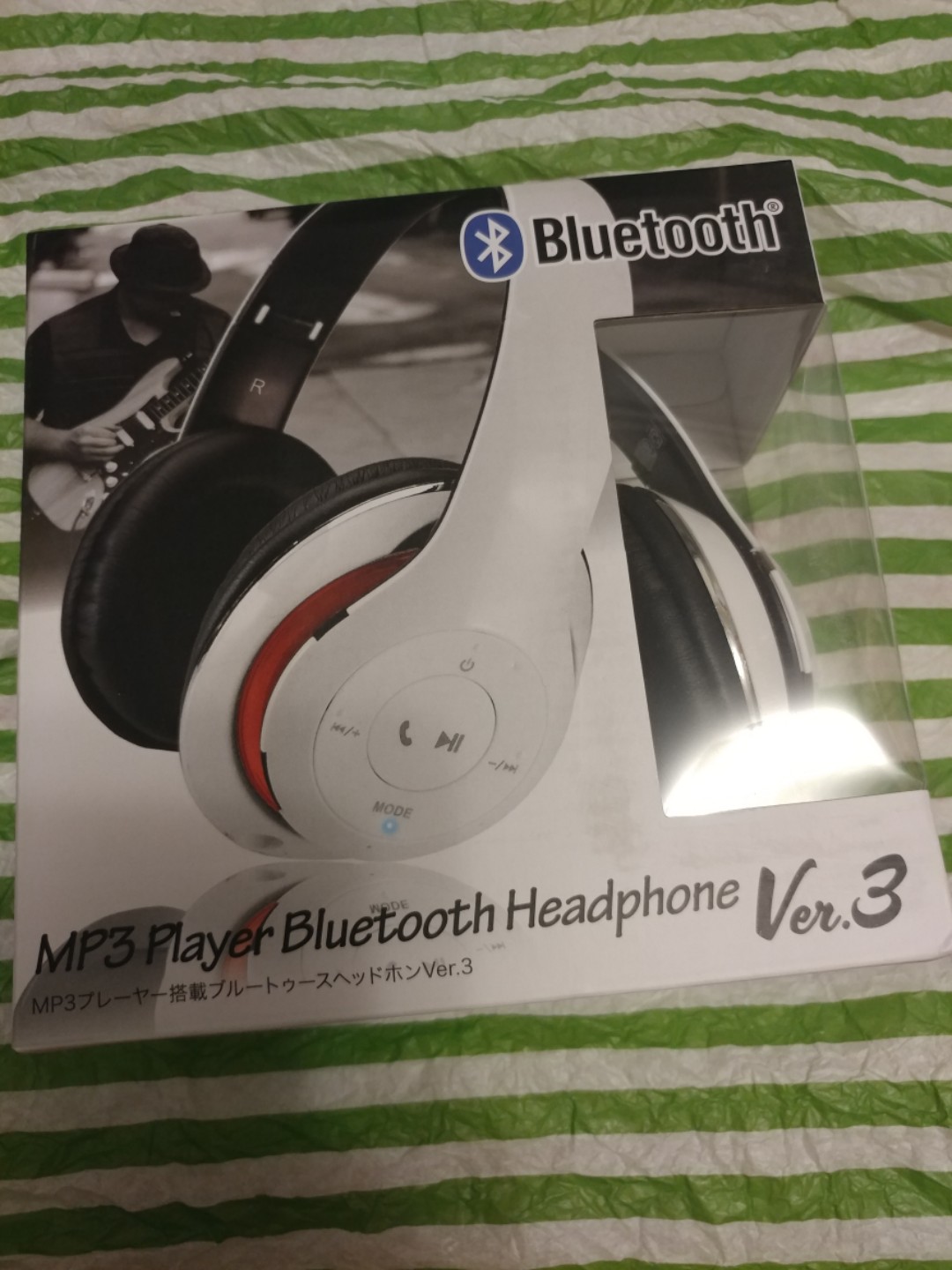 Mp3 Player Bluetooth Headphone Ver 3 電子產品 錄音器材 Carousell