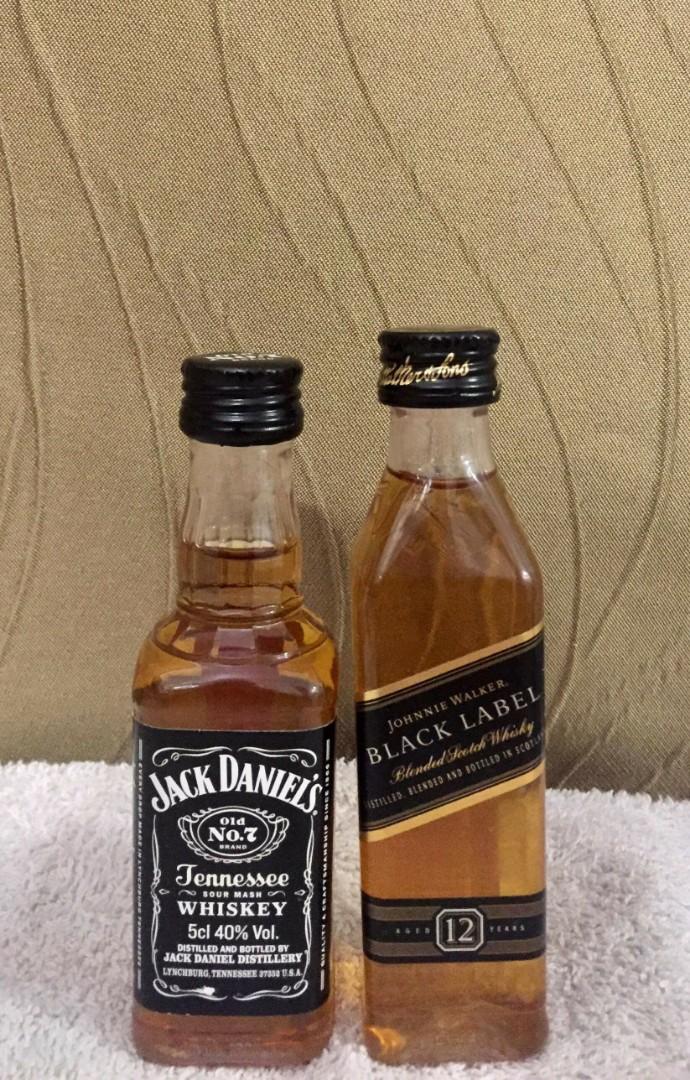 NEW Mini Jack Daniels & Black Label, Food & Drinks, Local ...