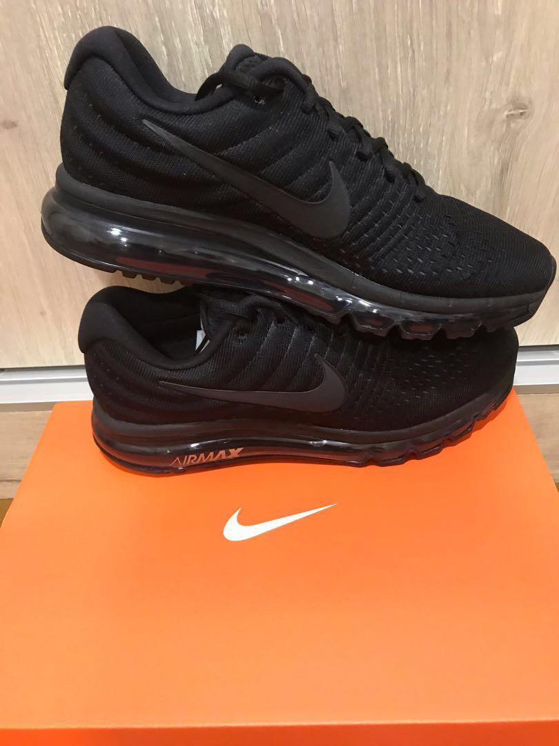 nike air max triple black 2017