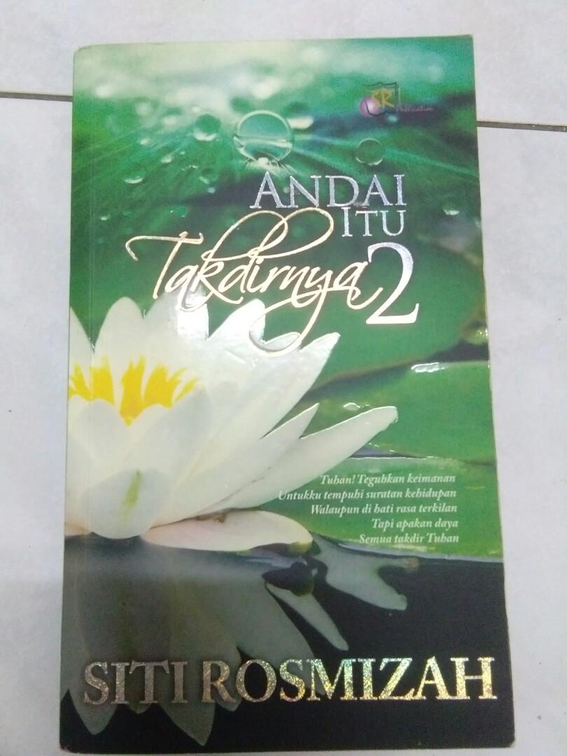 Novel Melayu Preloved Andai Itu Takdirnya 2 Mfeb20 Books Stationery Books On Carousell