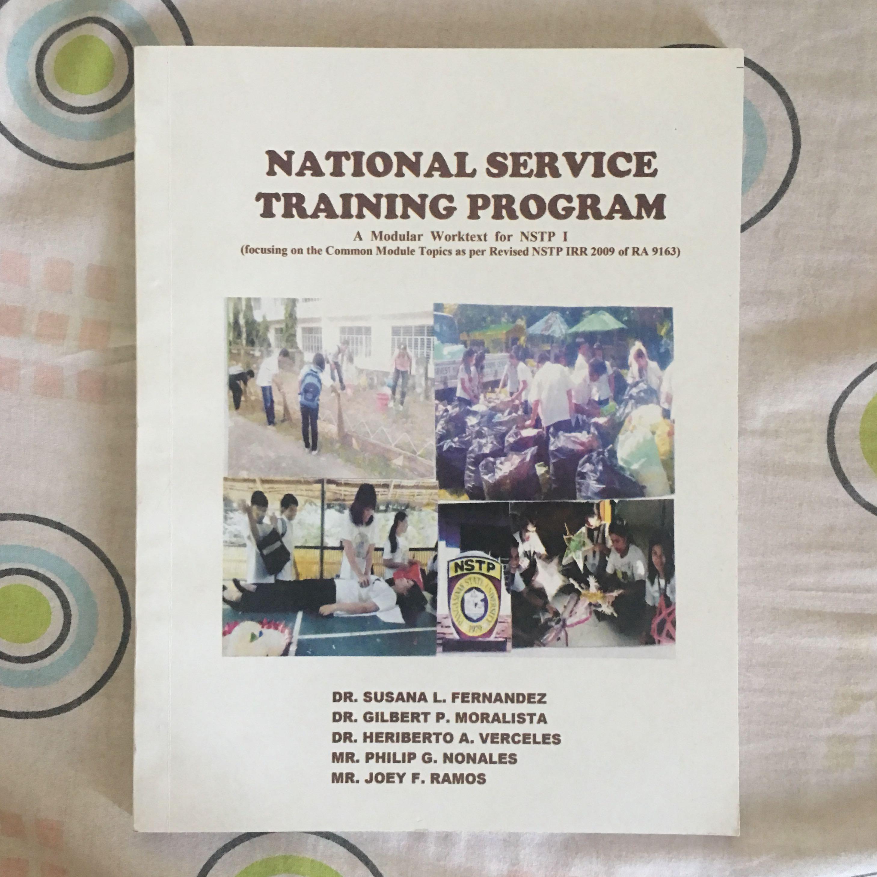 NSTP Book (Category: Textbooks) located in Subic. Submitted by jyulei (Listing ID 210388493, Image 1). Description: .