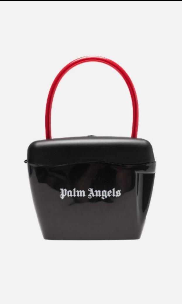 PALM ANGELS PADLOCK BAG BLACK Luxury Bags Wallets on Carousell