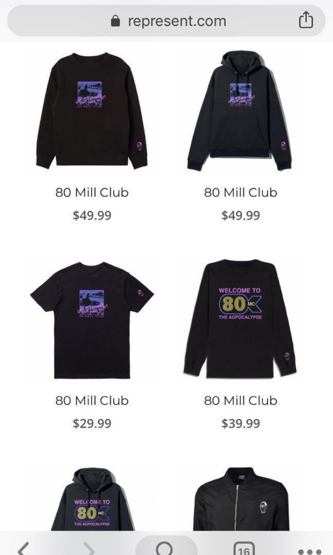 80 mil club sales hoodie