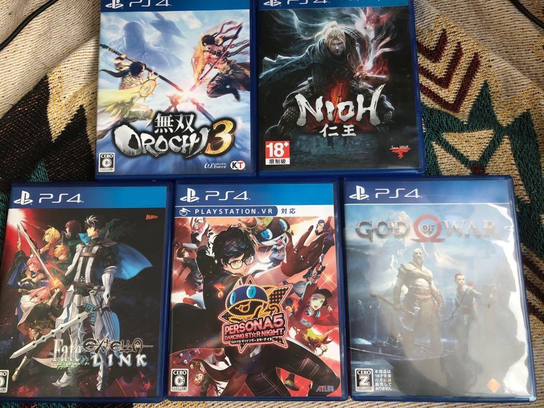 buy pre owned ps4 games