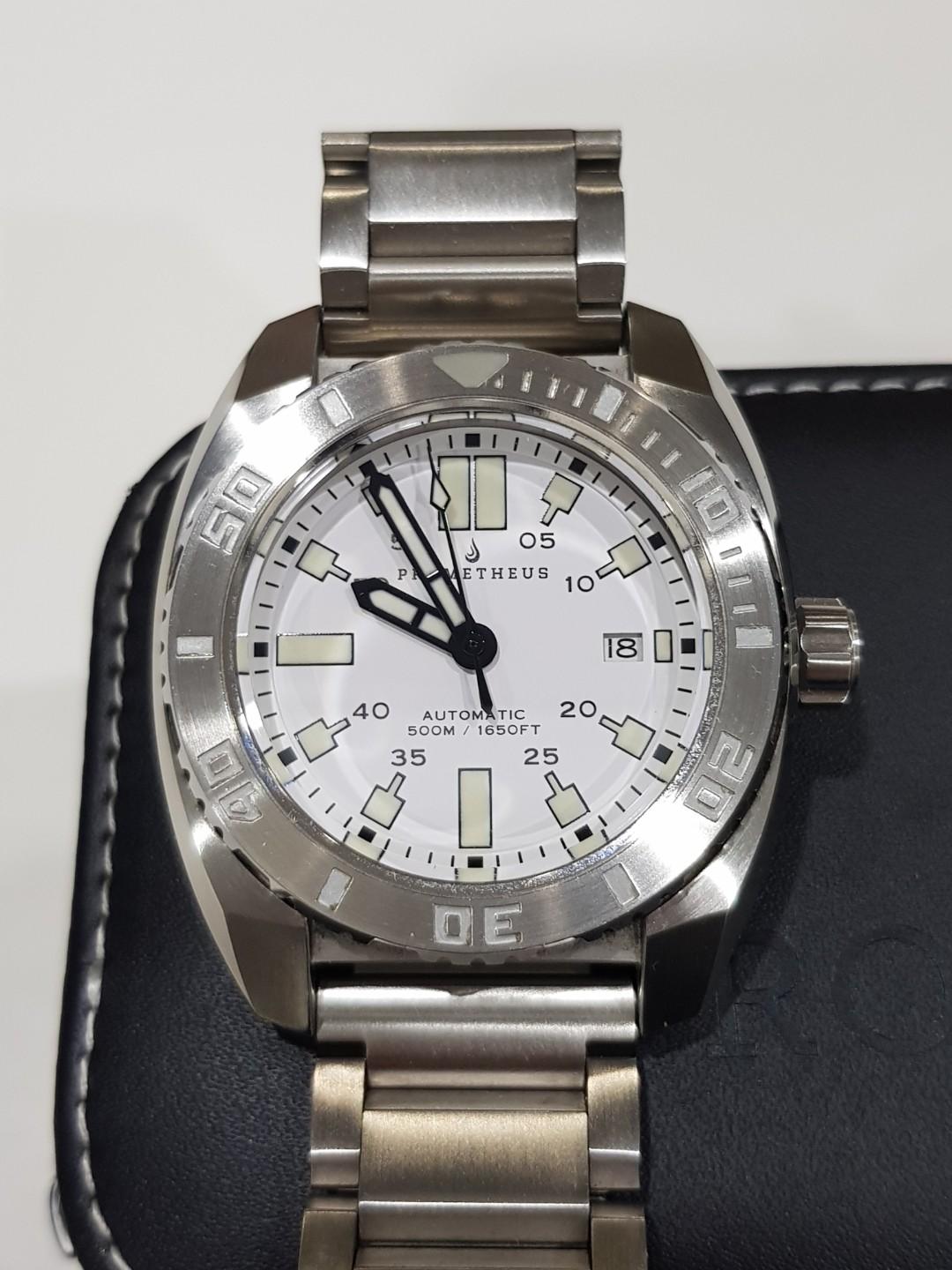 Prometheus Ii Watch Face Prometheus White Piranha watch, Luxury, Watches on Carousell