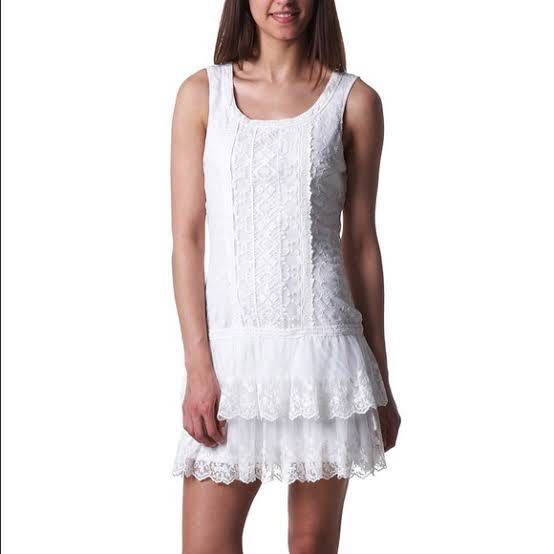 vintage white dress