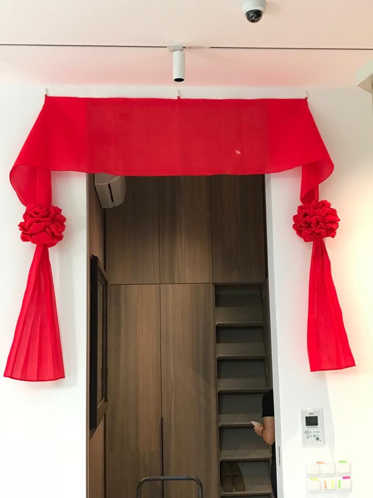 Prosperity Red Cloth Design Craft Handmade Craft On Carousell