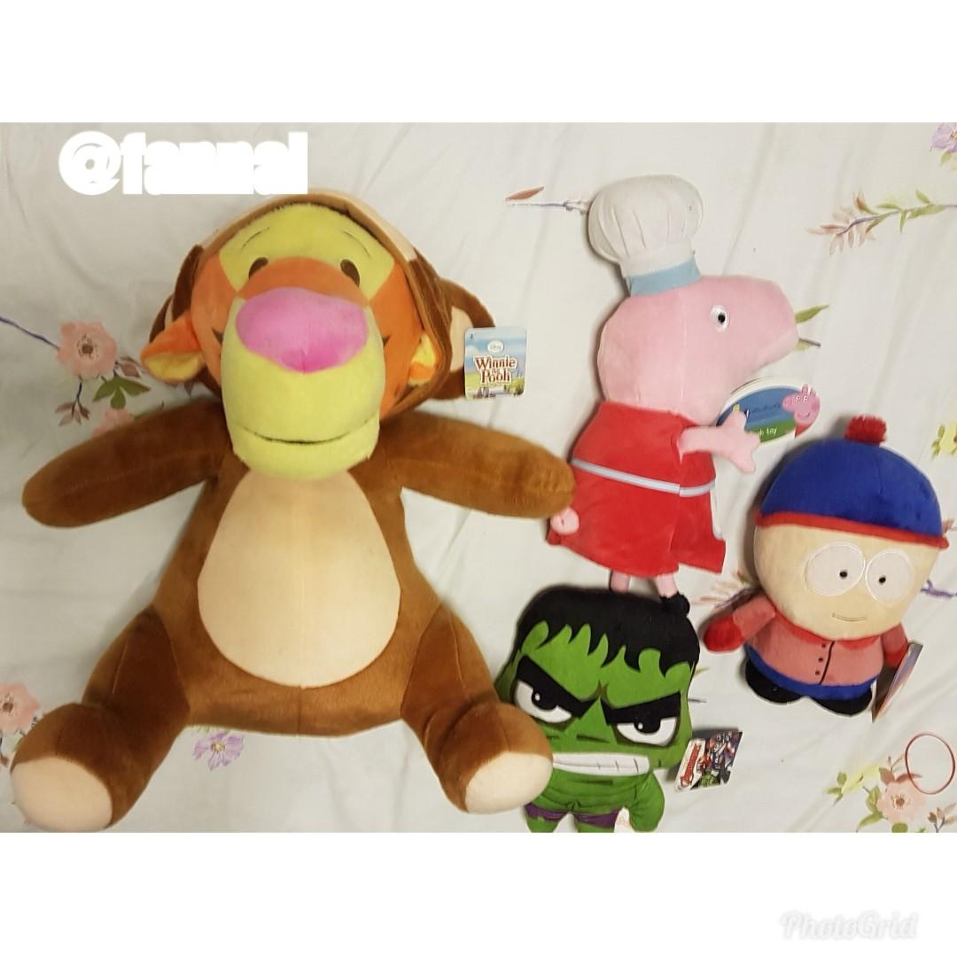 Prudential Marina Bay Carnival Plush Plushies Stuff Toys Prizes Tigger Peppa Pig Hulk Stan South Park Toys Games Stuffed Toys On Carousell