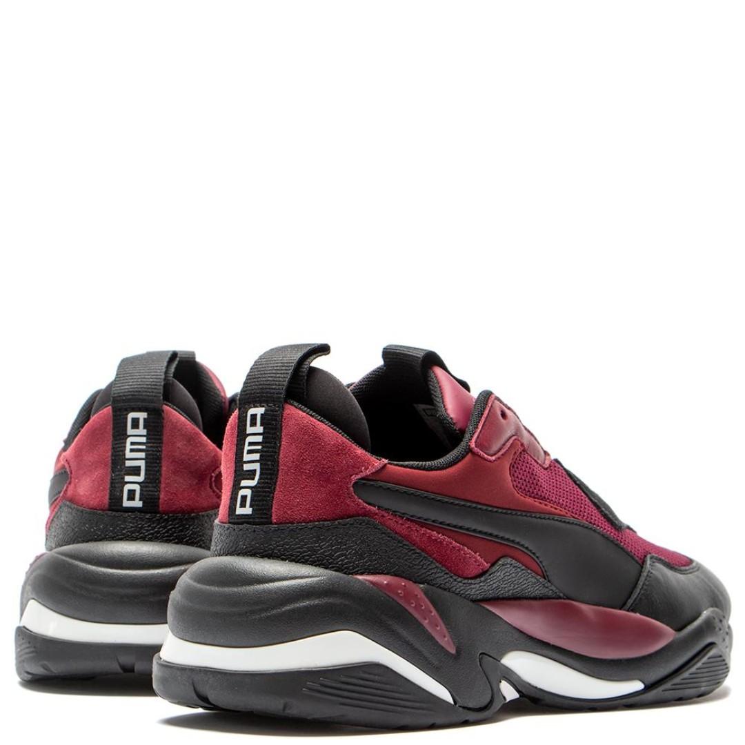 Puma Thunder Spectra burgundy black Women s Fashion Footwear Sneakers on Carousell