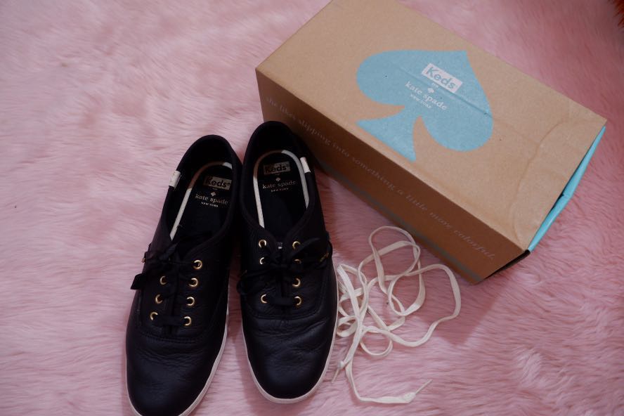Keds kate best sale spade leather