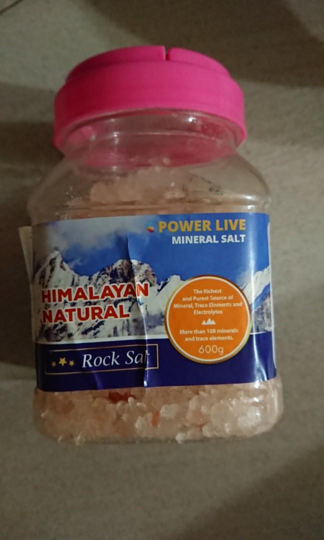 Rock salt for store aquarium