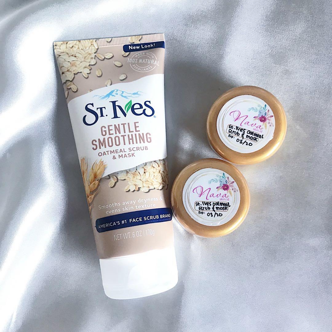 Share In Jar St Ives Oatmeal Scrub Mask Health Beauty Skin