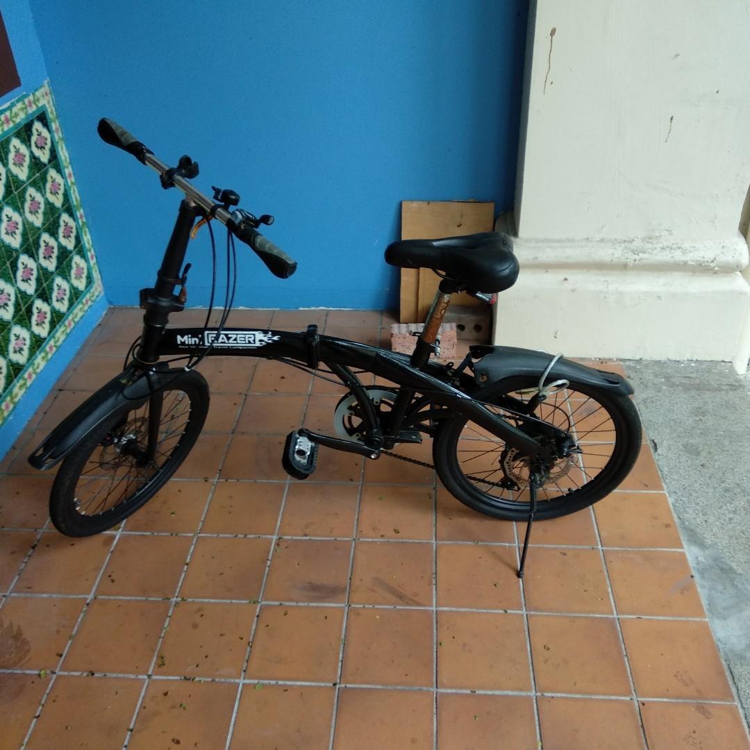 Mini razer foldable discount bike