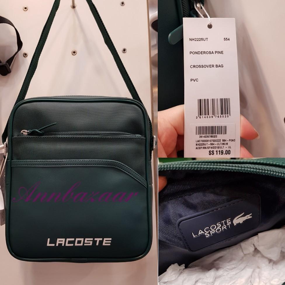 lacoste pvc
