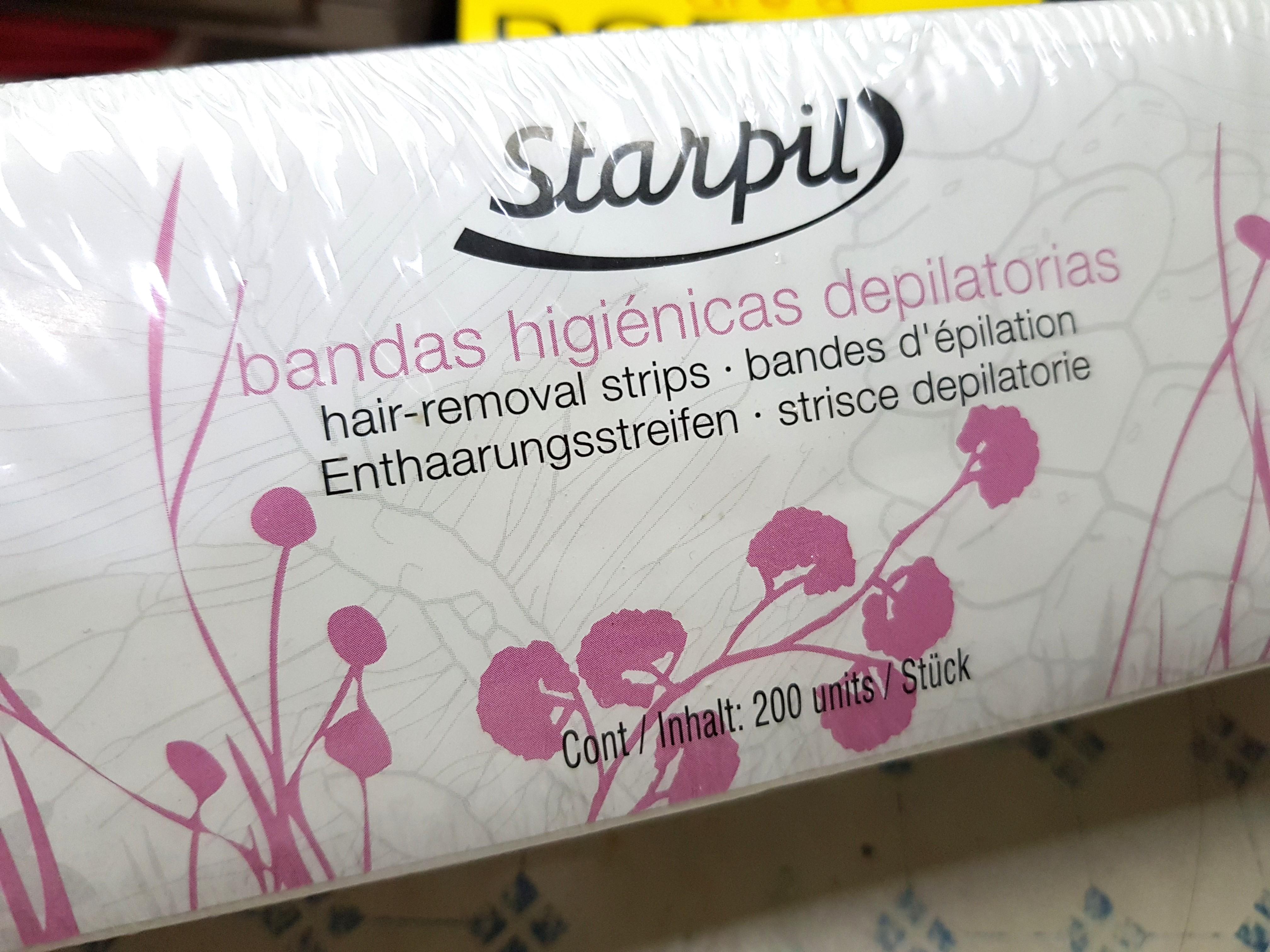 Starpil Waxhair Removal Strips 200s On Carousell