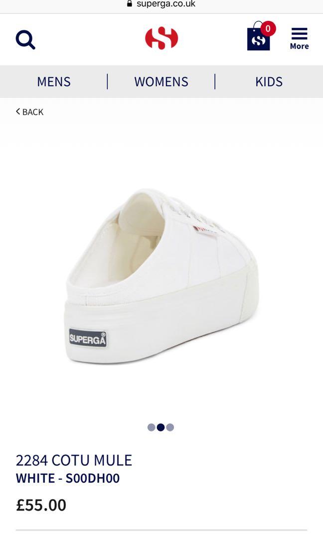 Superga 2284 clearance platform mule