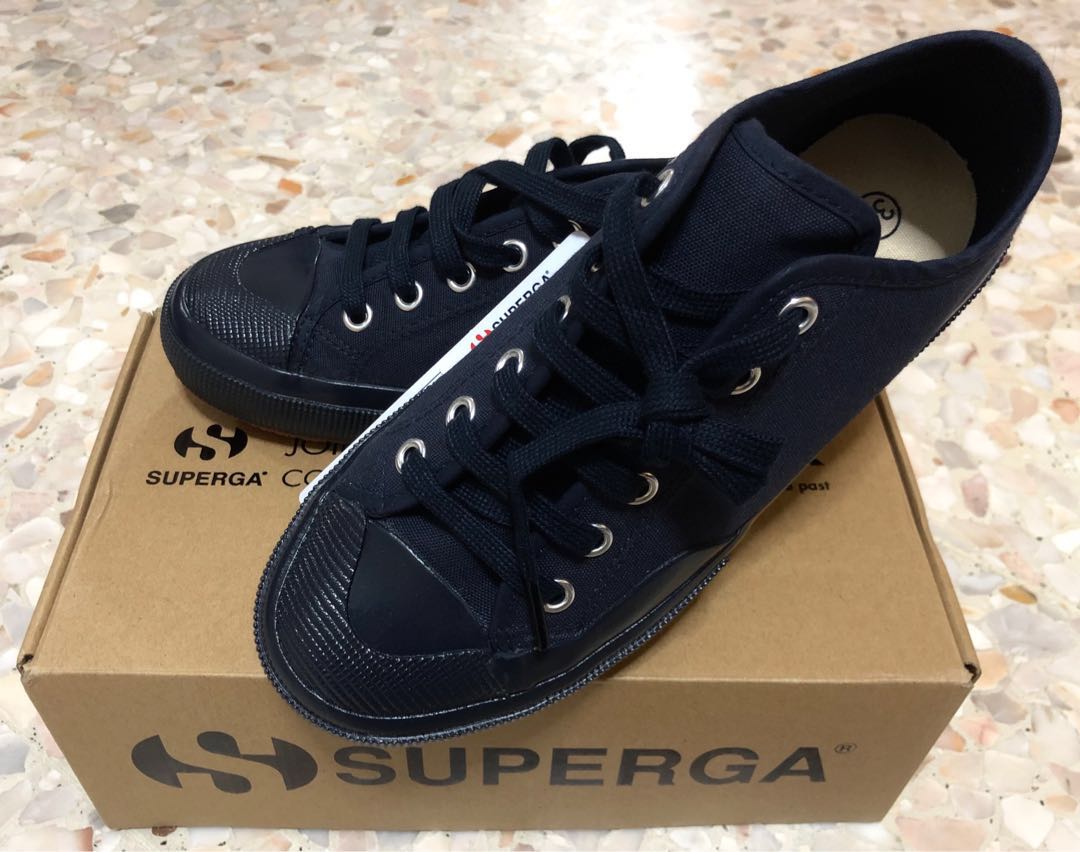 superga full blue