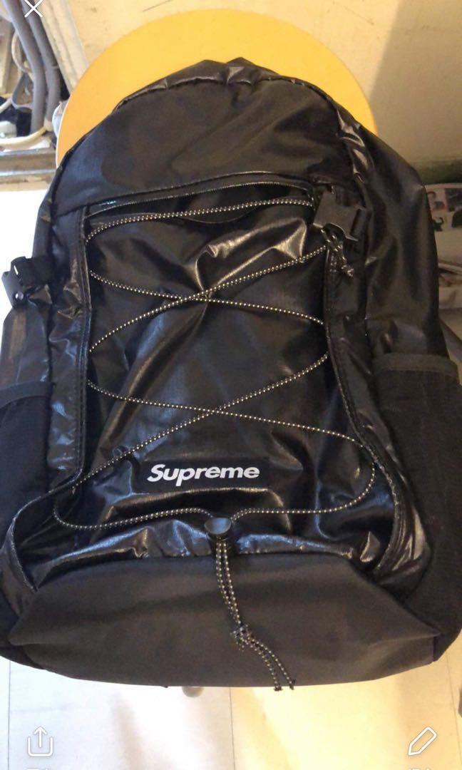 Supreme 17fw backpack 背包背囊, 男裝, 袋, 背包- Carousell