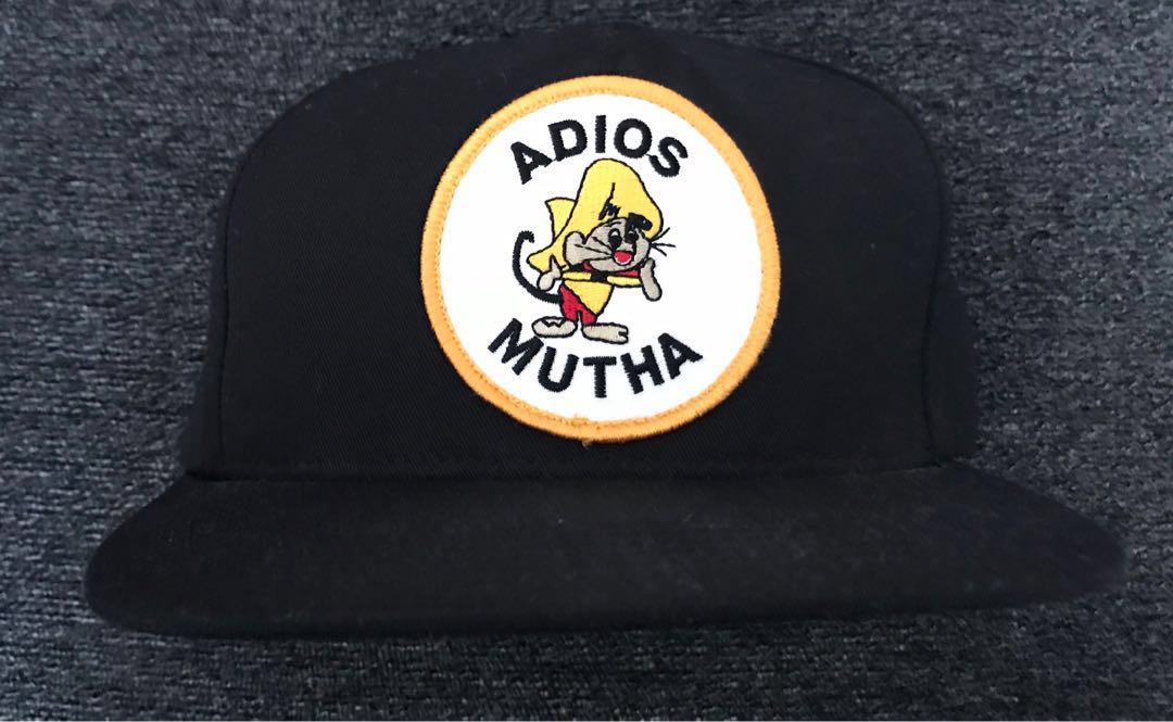 Supreme cap - adios mutha, Men's Fashion, Watches & Accessories