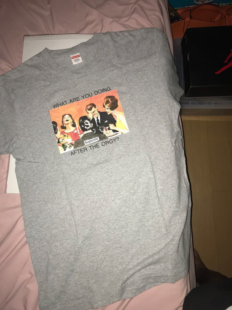 supreme orgy shirt