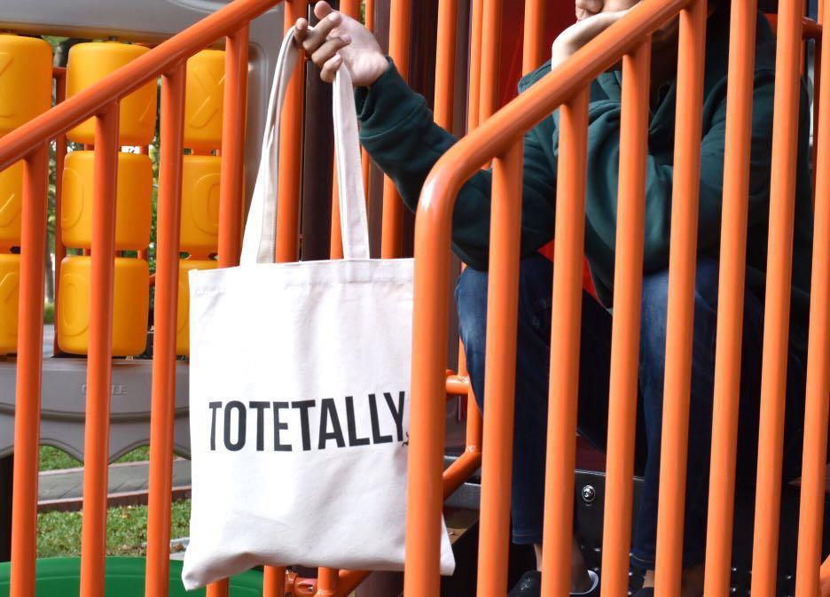 Totetally Totally Tote Bag Singaporean Designer Brand, Women's Fashion