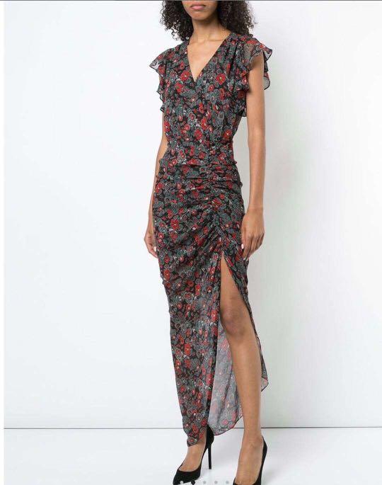 Veronica beard silk dress Women s Fashion Tops Sleeveless on Carousell