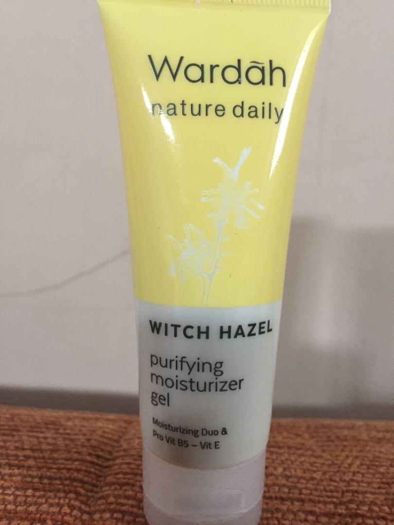 wardah witch hazel purifying moisturizer gel Kesehatan