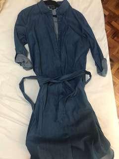 Zalora Chambray Dress